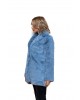 Γυναικείο Παλτό από Συνθετική Γούνα Baby Blue Κωδ.120694K021