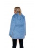 Γυναικείο Παλτό από Συνθετική Γούνα Baby Blue Κωδ.120694K021